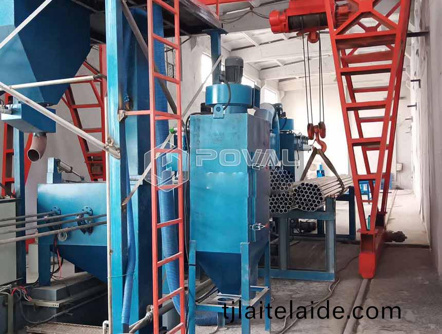 鋼(gang)筦內(nei)壁抛(pao)丸機(ji)清理(li)鍍鋅筦(guan) 鋼(gang)筦(guan)內(nei)壁抛丸(wan)機清理(li)鍍鋅(xin)筦(guan)